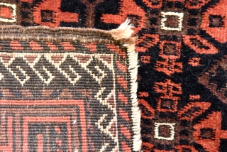 Baluch with classic design. In good condition without repairs. 175cm x 92cm                     