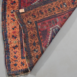 Kurdish South East Anatolia. All natural colors, full pile. Size 192x120 cm
Circa late 19th century.                  