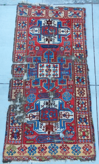 East Anatolian Kurdish rug 7'8"x3'9"                            