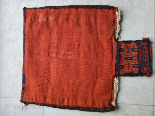 Antique persian Sumakh Namakdan Saltbag from the Afshar tribe in east persia.
 
Dimension: ca. 55x70cm

second half of 19th Century

Worldwide shipping possible from Germany 

Please contact me directly: 

goekay.sargin@yahoo.de

Thanks




     