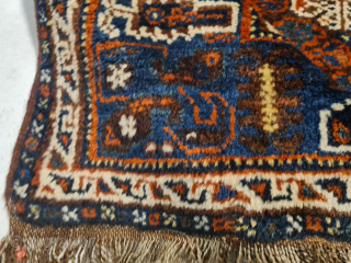 Antique tribal oversize Shiraz Ghashghai carpet. Over 100 years old. 320x260cm. 
Wool on wool.  Naturel dyes.  

worldwide shipping from Germany possible 

Please contact me directly: 

Goekay.sargin@yahoo.de     