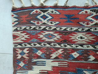 Antique Aydin (Sarikeçili tribe) kilim from Westanatolia ~ 1880 162x100cm Worldwide shipping possible from Germany Please contact me directly: Goekay.sargin@yahoo.de             