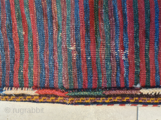 Antique tribal Kordi Sumakh Chuval bag from the Kurds of Chorassan in NO-Persia. Vegetable dyes.
~ 110x80cm

Please ask for worldwide shipping 

Contact me directly: 

Goekay.sargin@yahoo.de         