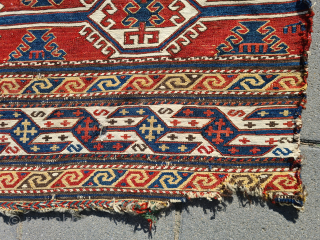 Antique tribal Shahsavan Mafrash sumakh kilim panel from the Bijar area. Very fine woven. All Naturel dyes. 

117x50cm
~1900

Please ask for worldwide shipping (from Germany)

Contact me directly: 

Goekay.sargin@yahoo.de 
     