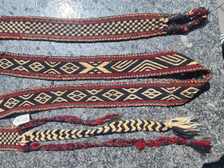 Antique tribal Bakhtiari/Bachtiari tent band, MALBAND from sw persia, 702 x 7 cm, natural dyes and tribal pattern
Please contact me only directly:
goekay.sargin@yahoo.de