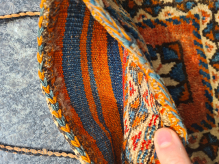 Tribal small Luri Gabbeh chanteh bag with lovely colors, 25x25cm

Please contact me only directly:

goekay.sargin@yahoo.de                   