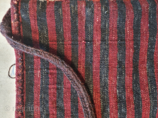 A rare and charming baby carrier from the Shavak tribe of southeastern Anatolia. Very rare, as it was only made for personal use. The last photo shows a photo by Josephine Powell  ...