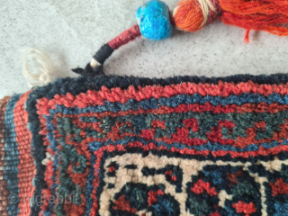 Adorable Luri or Afshar small Chanteh with lovely little details. Very good condition, full pile. Natural color. Dimensions: ~ 30x33cm.

Please contact me only directly:

goekay.sargin@yahoo.de         