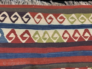 Anatolian Konya Kilim Size 150x206 cm / 4'9'' x 6'8''                       