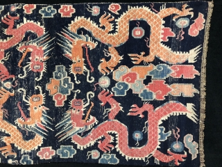 Tibetan Dragon Rug 88x150 cm / 2'9'' x 5'0''                        