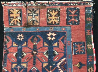 Antique Dagistan Kilim Size 113x298 cm / 3'7'' x 9'8''                       