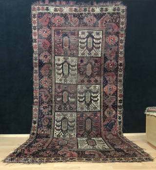 Antique Besir Rug Size 150x295 cm / 4'9'' x 9'7''                       