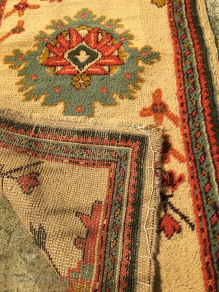 Anatolian Oushak Rug Size 135 x 75 cm                         