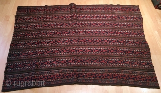 Antique Central Asian Uzbek Ghudgeri kilim 158 x 115 cm                       