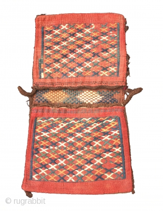 Persian 19th Century Small Heybe Size 53x28 cm                         