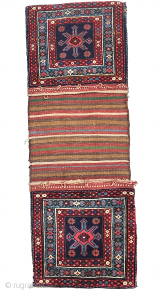 Caucasian 19th Century Heybe Rug Size 136x49 cm                         