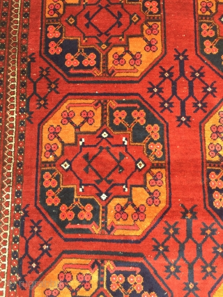 Antique Turkmen Ersari Rug Good Colors And Condition Size 325x208 cm                      