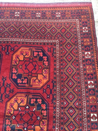 Antique Turkmen Ersari Rug Good Colors And Condition Size 325x208 cm                      