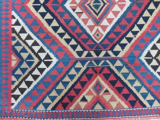 Caucasian Sahnazar Kilim Size 192x161 cm                           