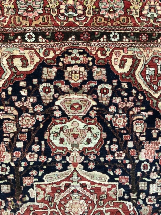 Persian Kerman Rug Size 145x216 cm / 4'8'' x 7'1''                       