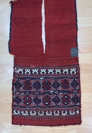 West Anatolian Yüncü Heybe Size 44x131 / 1'4''x 4'3''                        