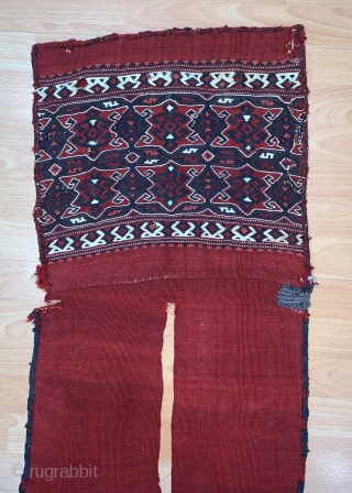 West Anatolian Yüncü Heybe Size 44x131 / 1'4''x 4'3''                        