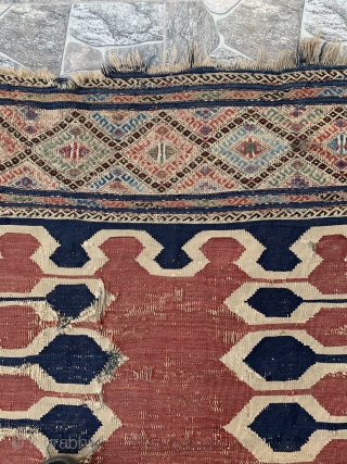 Caucasian Door Kilim Size  90x238 / 2'9'' x 7'8''                       