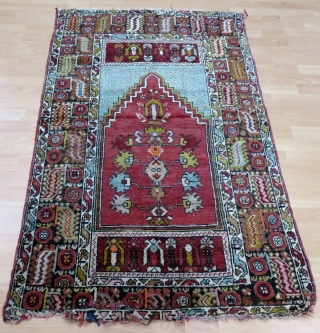 Central Anatolian Kirsehir Rug Size 100x165 cm / 3'3''x5'5''                        