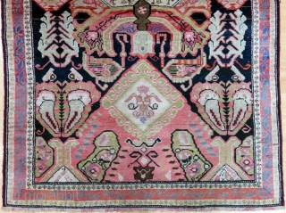 Caucasian Karabagh Rug Size 109x161 cm / 3'6''x5'3''                         