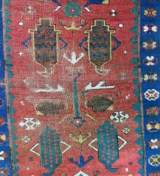 Caucasian Kazak Rug Size 120x194 cm / 4'0''x6'4''                         