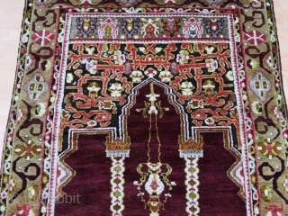 Anatolian Maden Prayer Rug Size 113x208 cm / 3'7'' x 6'8''                      