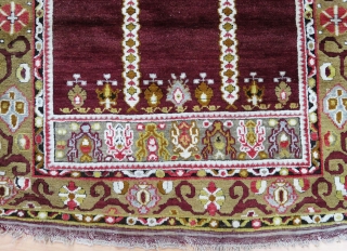 Anatolian Maden Prayer Rug Size 113x208 cm / 3'7'' x 6'8''                      