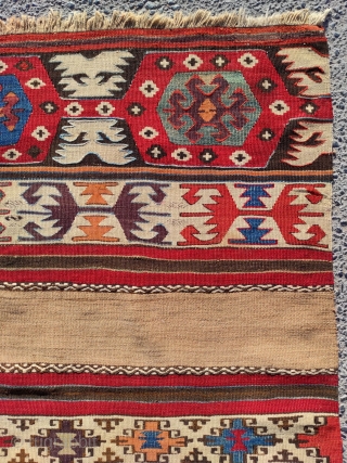 Traditional Anatolian Kelim 

Circa 1860

Size : 165x370 cm                         