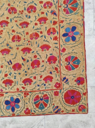 Bukhara Suzani 

Size : 104 x 158 cm 

Please contact me directly on this email : alpagutrugs@gmail.com                