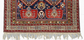 Middle of the 19th Century Caucasian Sahnezar Rug 
Size 143x220 cm
In Good Condition

Please reach me directly on this email : alpagutrugs@gmail.com            