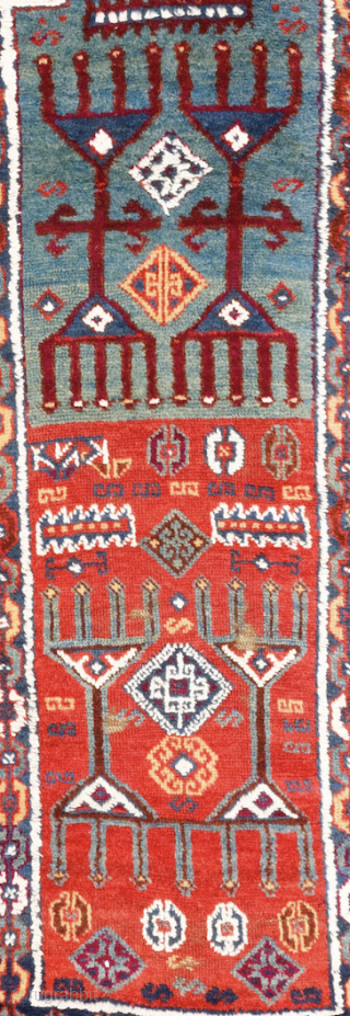 Middle Of The 19th Century Kurdish Prayer Rug. 

Size 76 x 175 cm

Please contact me directly on this email : alpagutrugs@gmail.com            
