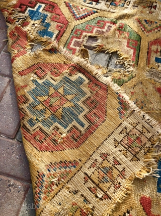 Anatolian fragment carpet 120 x 295 cm                          