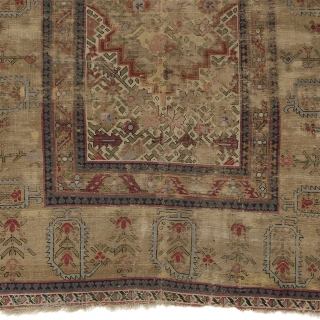 Antique Caucasian Karabagh Rug
Caucasus ca.1880
10'6" x 4'6" (320 x 137 cm)
FJ Hakimian Reference #11230
                   