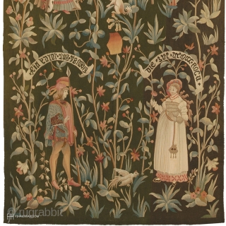 Antique French Tapestry
France ca.1890
8'10" x 3'8" (270 x 112 cm)
FJ Hakimian Reference #02243
                    