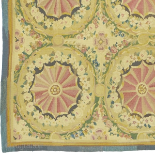 Antique French Aubusson Rug
France ca.1920
13'9" x 9'0" (420 x 275 cm)
FJ Hakimian Reference #02956
                   
