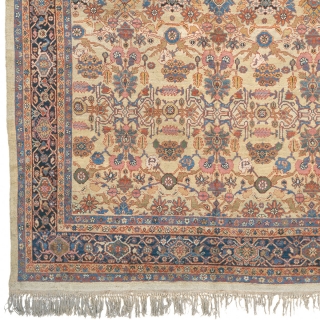 Antique Persian Sultanabad Carpet
Persia ca. 1890
15'5" x 13'11" (471 x 425 cm)
FJ Hakimian Reference #06100
                  