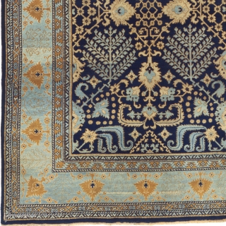 Antique Indian Agra Rug
India ca. 1900
15'8" x 10'1" (478 x 308 cm)
FJ Hakimian Reference #09076
                  