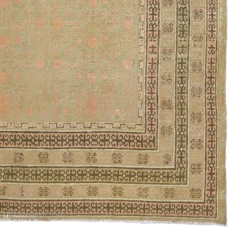 Antique Chinese Khotan Rug
China ca. 1900
16'3" x 8'6" (496 x 259 cm)
FJ Hakimian Reference #08069
                  