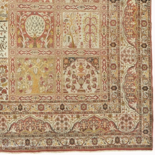 Antique Persian Tabriz Rug
Persia ca. 1890
16'7" x 12'0" (506 x 366 cm)
FJ Hakimian Reference #07078
                  