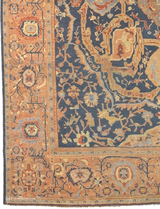 Antique Persian Sultanabad Ziegler Rug
Persia ca. 1890
17'4" x 14'3" (529 x 435 cm)
FJ Hakimian Reference #06159
                 
