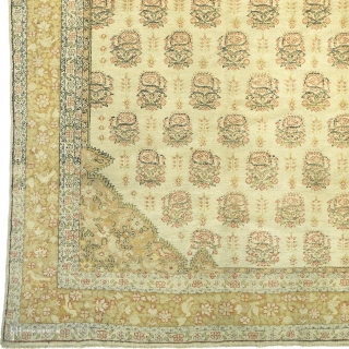 Antique Indian Agra Rug
India ca. 1880
17'3" x 11'6" (526 x 351 cm)
FJ Hakimian Reference #09039
                  