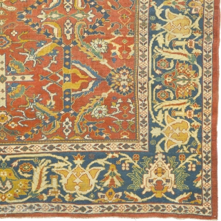 Antique Persian Sultanabad Ziegler Rug
Persia ca. 1890
17'10" x 10'4" (544 x 315 cm)
FJ Hakimian Reference #06191
                 