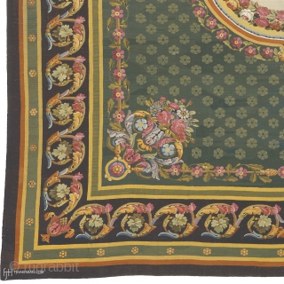 Antique French Aubusson Rug
France ca.1820
19'6" x 16'9" (595 x 511 cm)
FJ Hakimian Reference #02072

                   