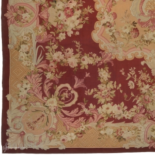 Antique French Aubusson Rug
France ca.1870
28'6" x 19'8" (870 x 600 cm)
FJ Hakimian Reference #02082
                   