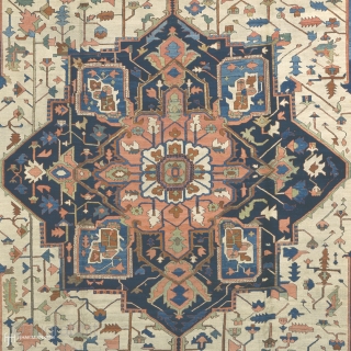 Antique Persian Serapi Rug
Persia ca.1880
28'1" x 16'10" (857 x 514 cm)
FJ Hakimian Reference #05001
                   